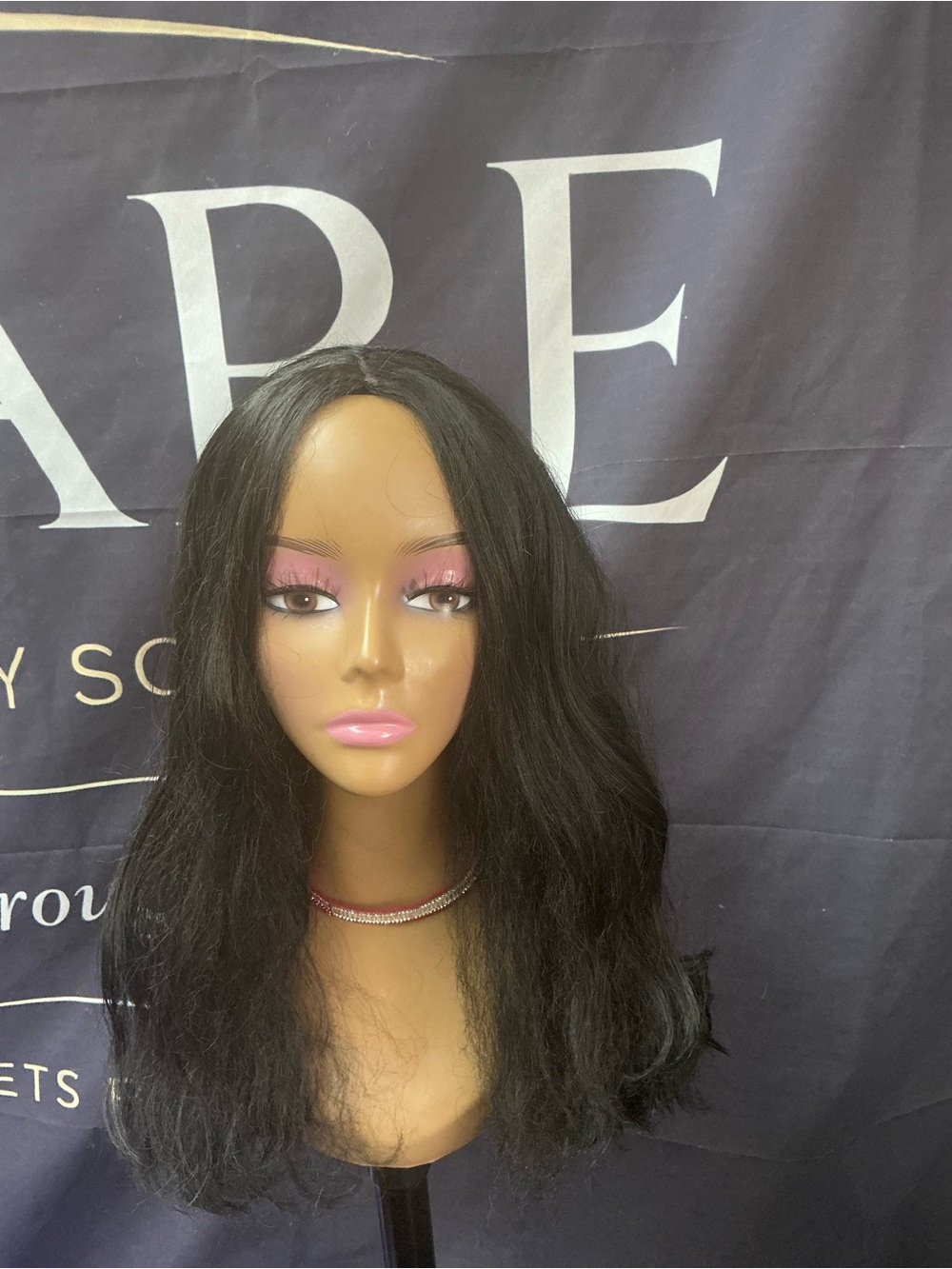 Black Women's Long Natural Wave Wig -